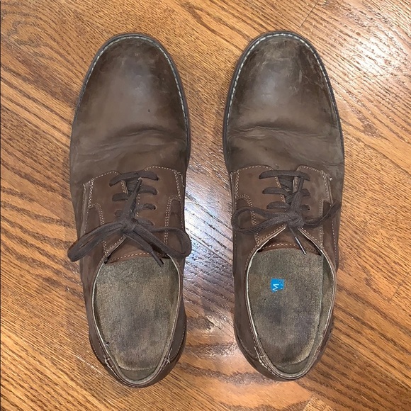 Men’s 11 business casual brown shoes - Picture 2 of 3
